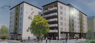 NCC och Uppsalahem bygger på Kapellgärdet