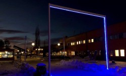 Nu tänds vinterbelysningen för ett tryggare och attraktivare Campus Luleå