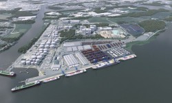 Peab bygger ut Pampushamnen i Norrköping
