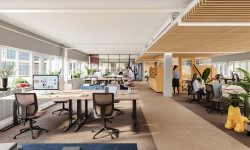 Flexibla kontor på tre nya våningsplan i 7A Posthuset