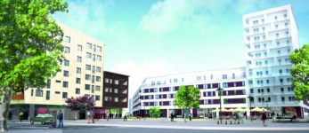 Nytt stadsdelscentrum i Luthagen i Uppsala