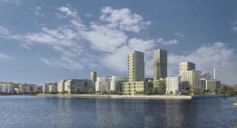 Svårslaget läge med sjöutsikt i Gamla Stan