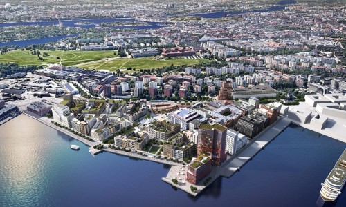 Svårslaget läge med sjöutsikt i Gamla Stan